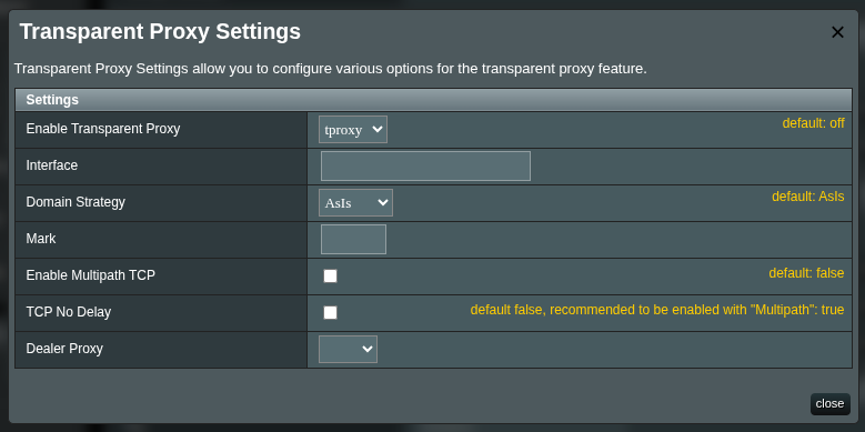 tproxy
