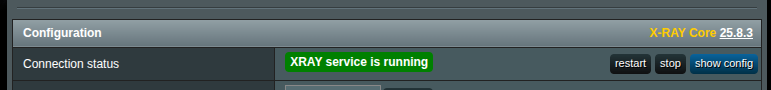 show config